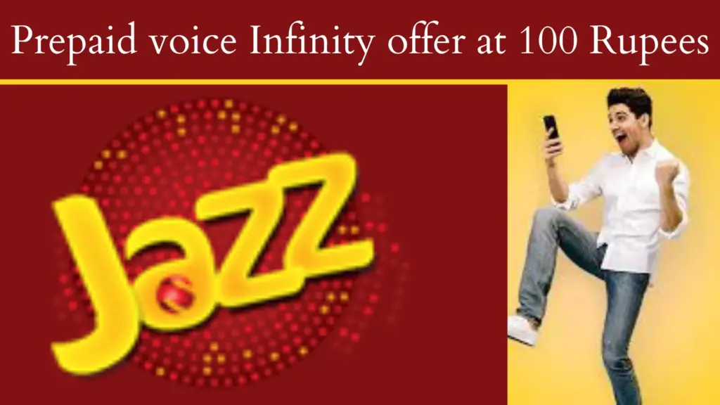 Prepaid voice Infinity offer at 100 Rupees