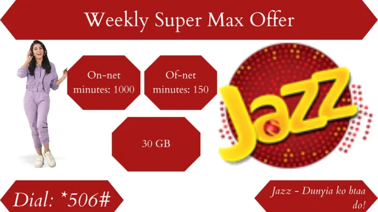 Exclusive Jazz#1 Weekly Super Max Offer