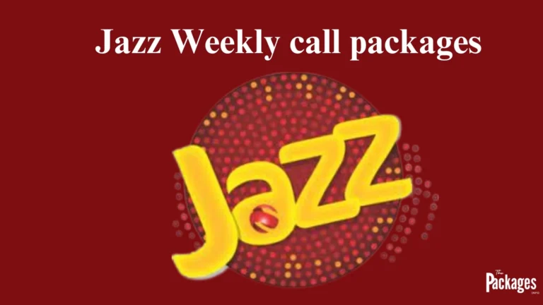 Jazz Weekly Call Packages | Get Best Deal