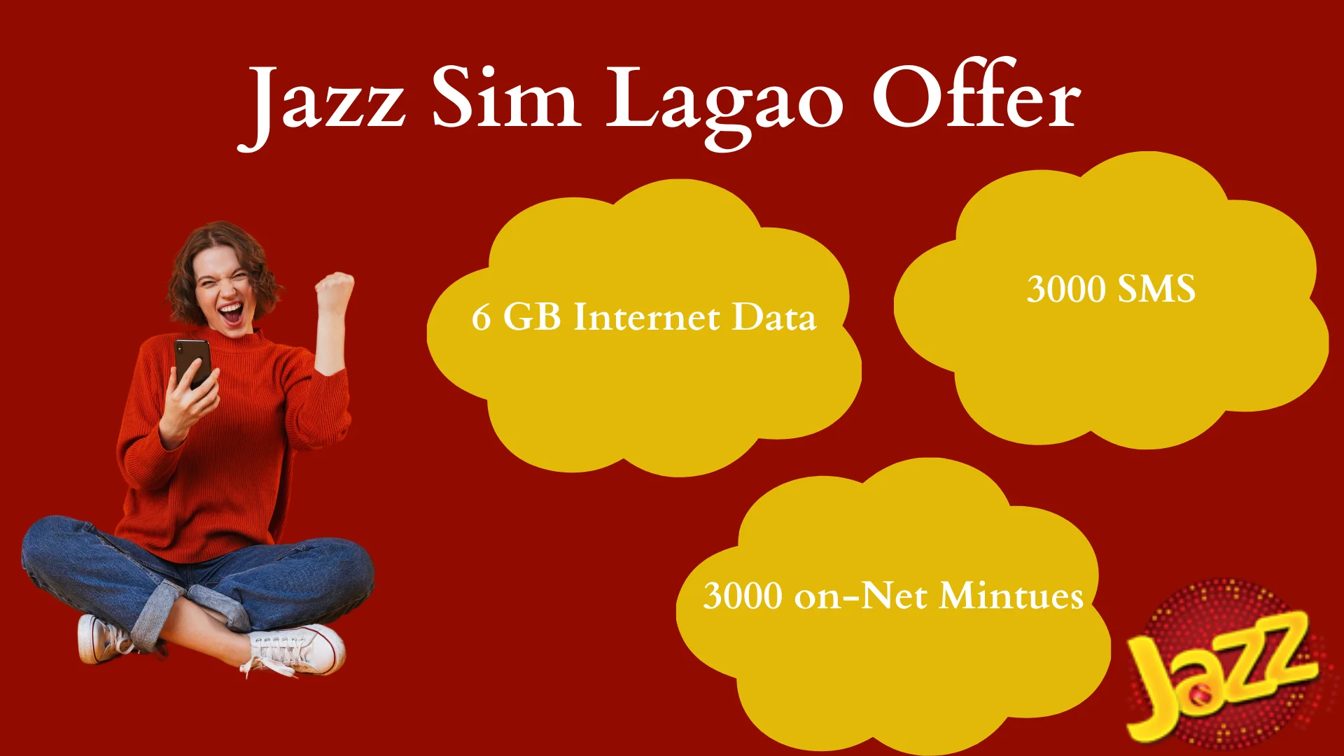 Jazz Sim Lagao Offer