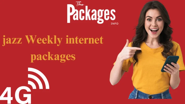 Jazz Weekly Internet Packages-Best offers 2024